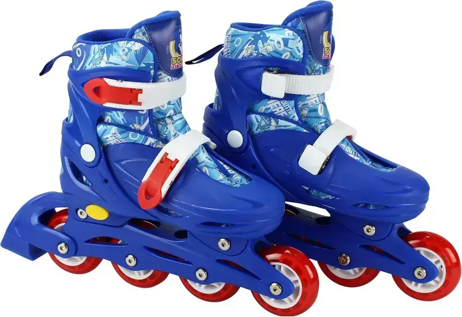 1. Patins Sonic Inline e Triline com Kit de Proteção 32-35 - BBR Toys