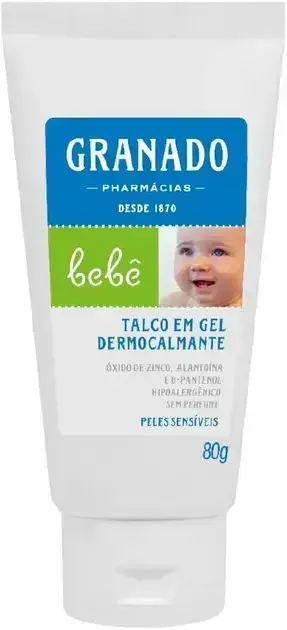 1. Talco em Gel Dermocalmante 80g - Granado
