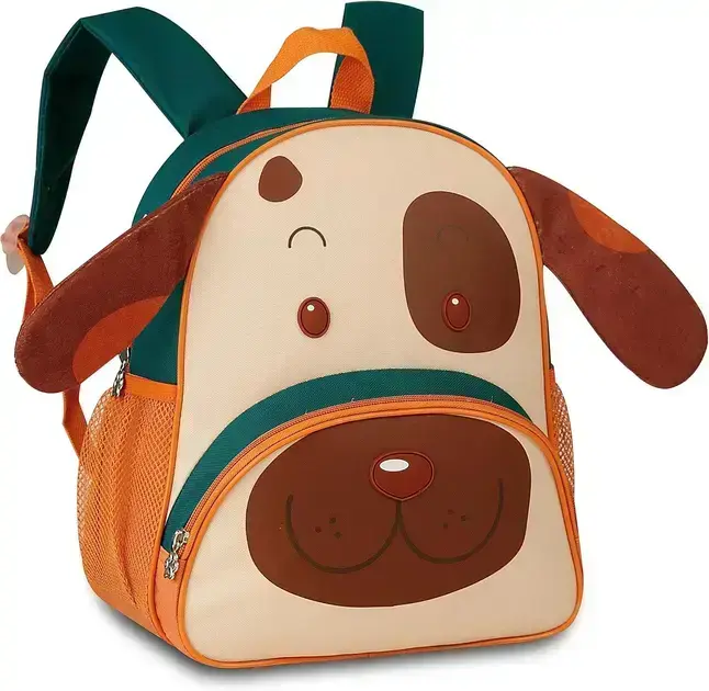 2. Mochila Costas Pets Cachorro Marrom 