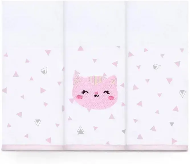 4. Fralda Com Faixa Mami Bichuus 70Cm X 70Cm - Papi Textil