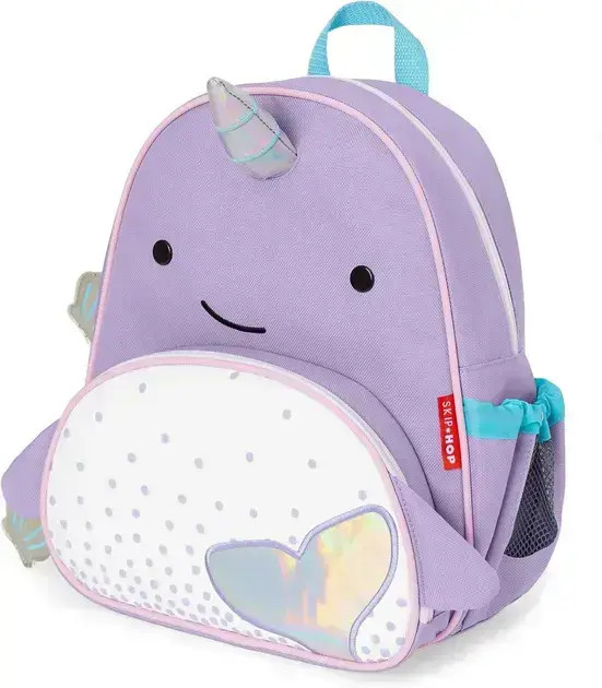 4. Mochila Infantil Zoo Baleia Narval - Skip Hop