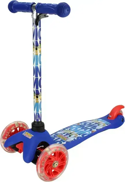 5. Patinete Ajustável Sonic 3 Rodas - BBR Toys