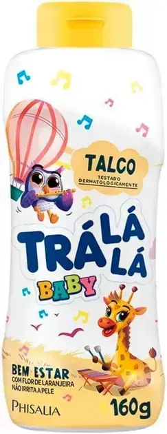5. Talco Bem Estar 160g - Trá Lá Lá