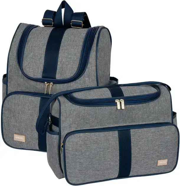6. Kit 02 Peças Bolsa Maternidade - Pililica Baby