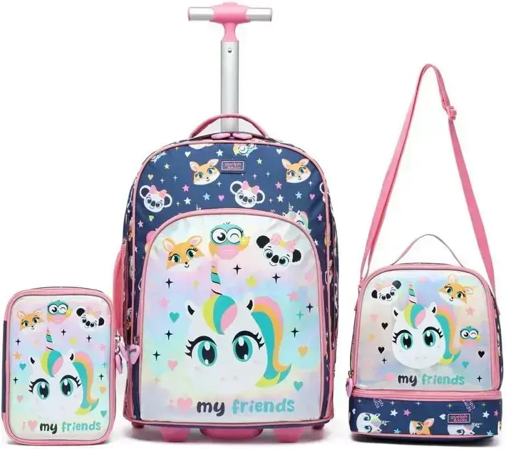 6. Kit Mochila de Rodinha Infantil - Guelph