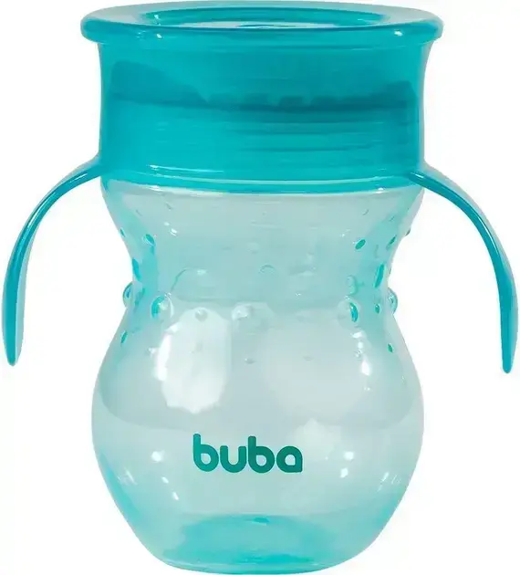 7. Copo 360º Com Alça Verde - Buba