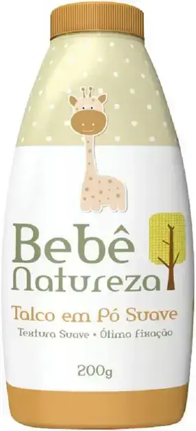 7. Talco Bebê Natureza 200g - Bebê Natureza