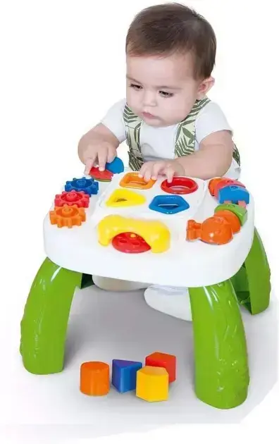 1. Brinquedo Educativo Mesa Play Time - Cotiplas