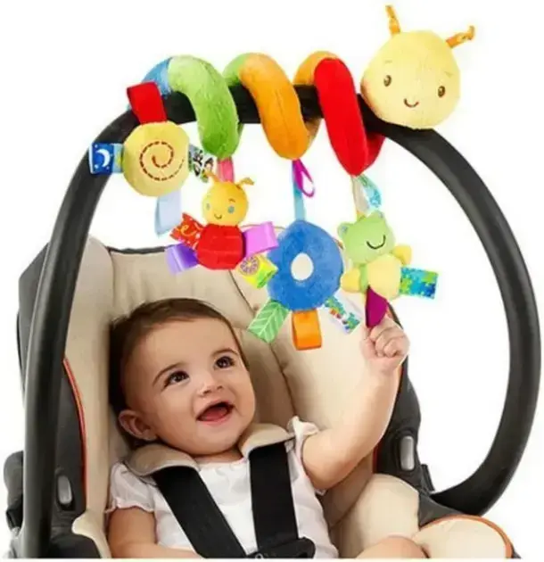 1. Brinquedo Espiral com Chocalhos - Weesey