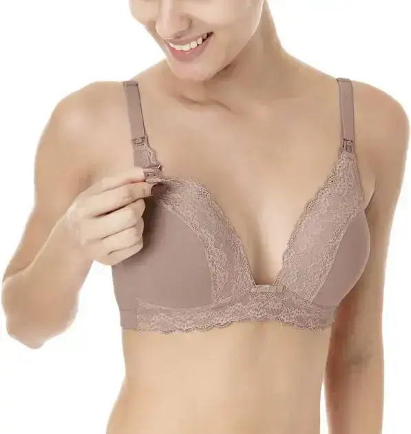 1. Lingerie Sutia Amamentação com Bojo - Love Secret