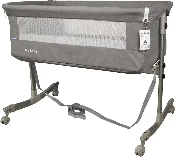 4. Berço Moisés Co-bed Cinza - KaBaby