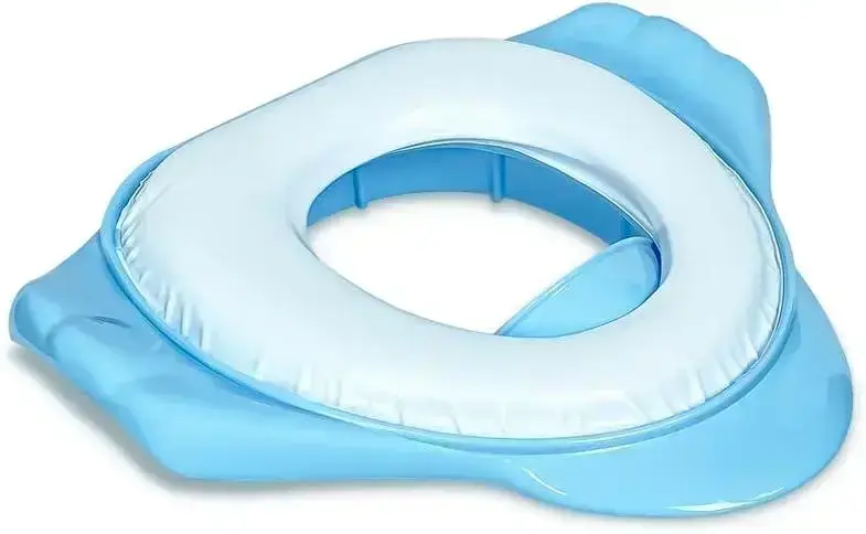 5. Redutor Sanitário Com Almofada Azul - Adoleta Bebê