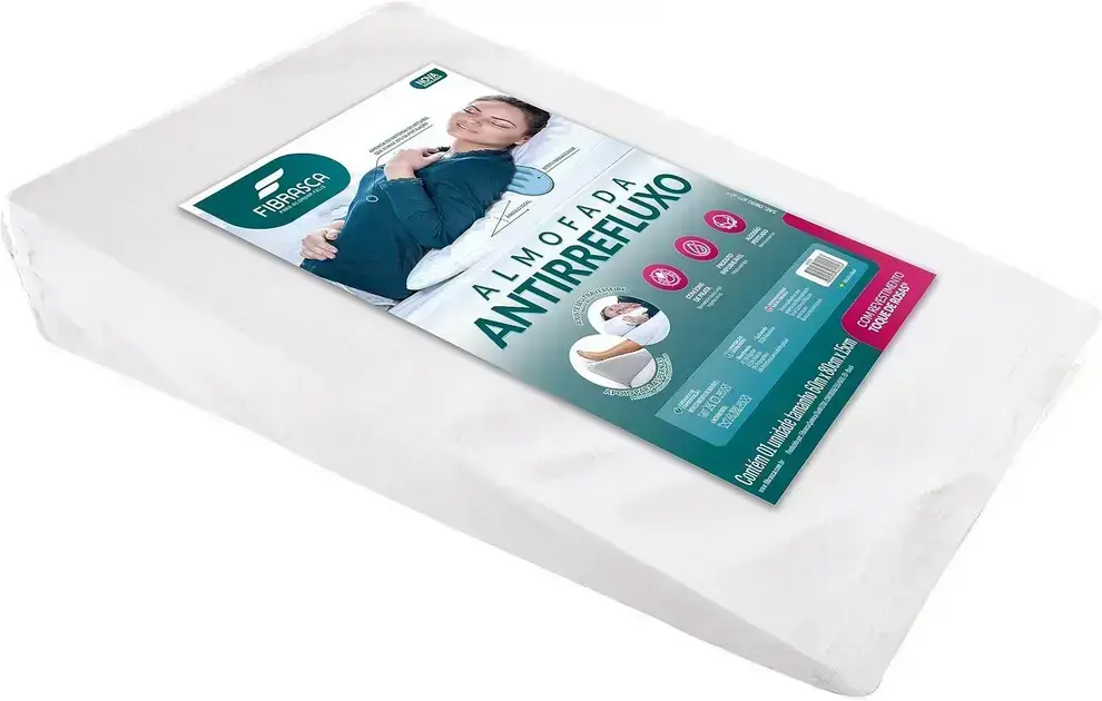5. Travesseiro Antirrefluxo Adulto Fibrasca - Fibrasca