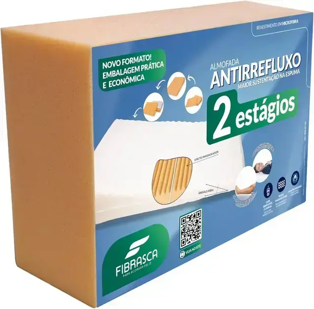 6. Travesseiro Antirrefluxo 2 Estágios - Fibrasca